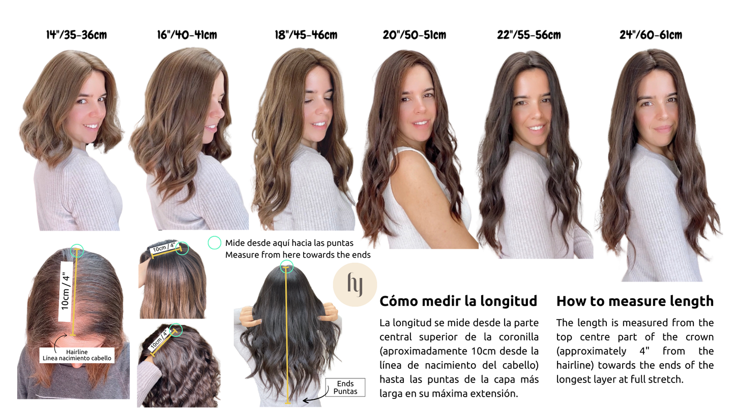 DARK BRUNETTE / 14-15" / Silk Top