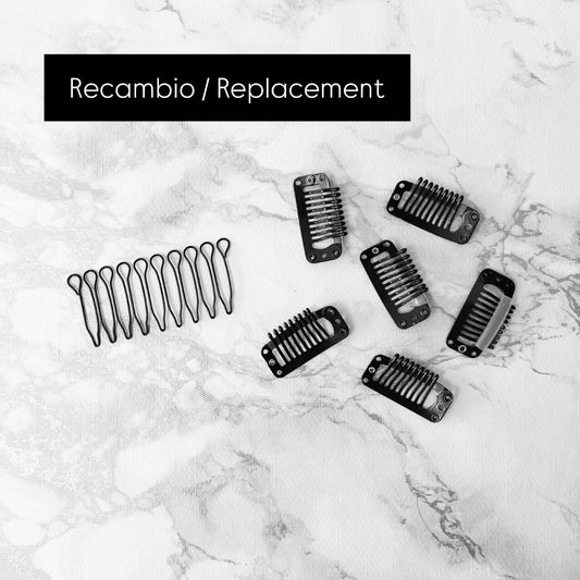 Recambio de Clips y Peineta (servicio de costura)