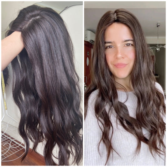Topper reservado para Jess en 18"