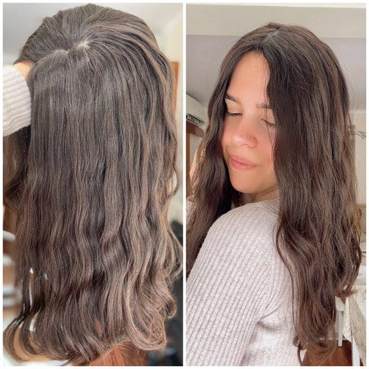 CASTAÑO OSCURO / 17-18" / Seda